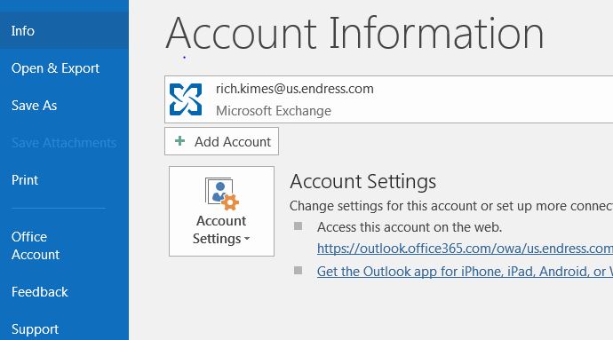 Delegating Email Access To a User in Outlook 2016 – SC USA - IT Support ...